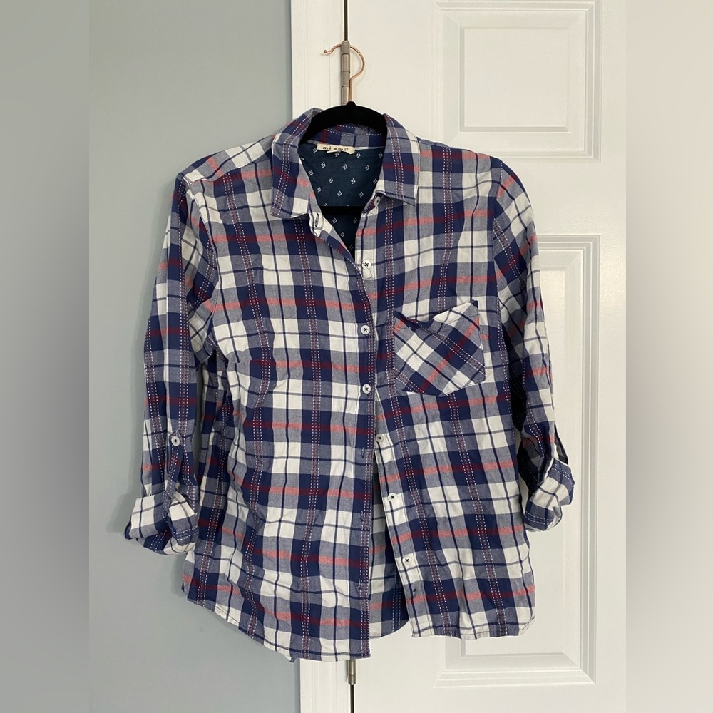 Plaid Button Down from Francesca’s